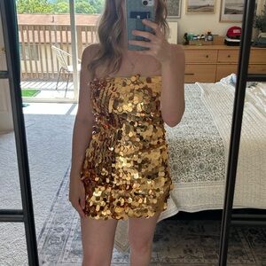 RNWY The Label Za Za Sequin Dress